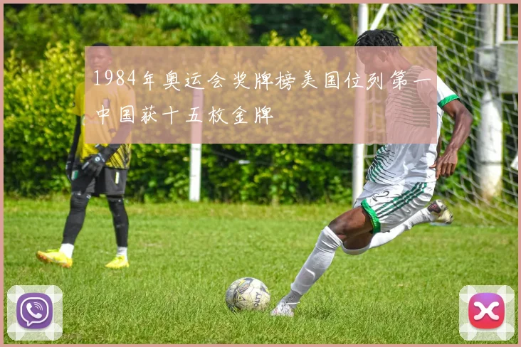 1984年奥运会奖牌榜美国位列第一中国获十五枚金牌